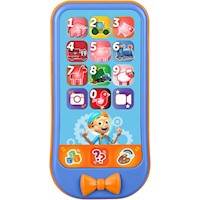 eKids Blippi teléfono de juguete con actividades de aprendizaje preescolar